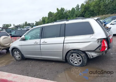 2007 Honda Odyssey Ex-L z USA, uszkodzony, nr VIN 5FNRL38727B455946